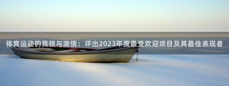 体育运动的竞技与激情：评出2023年度最受欢迎项目及其最佳表现者